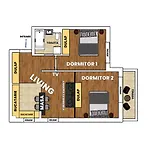 Apartment Lovely In With Private Parking *